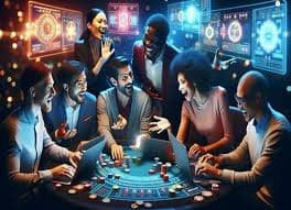 Pemain Indonesia bermain live casino sgp4d dari ponsel dengan streaming dealer langsung